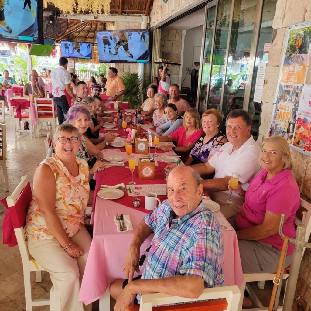 Seaside Rotary Supports Pink Brunch for Breast Cancer at La Vagabunda