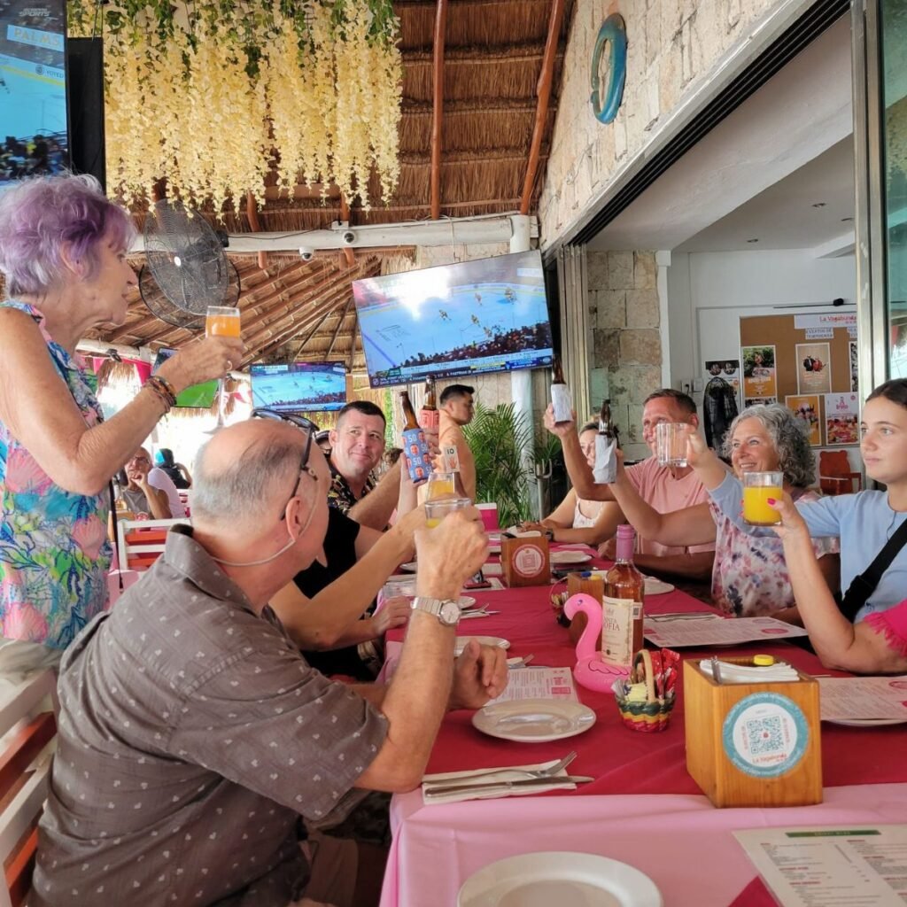 Seaside Rotarians Attend Pink Brunch for Breast Cancer