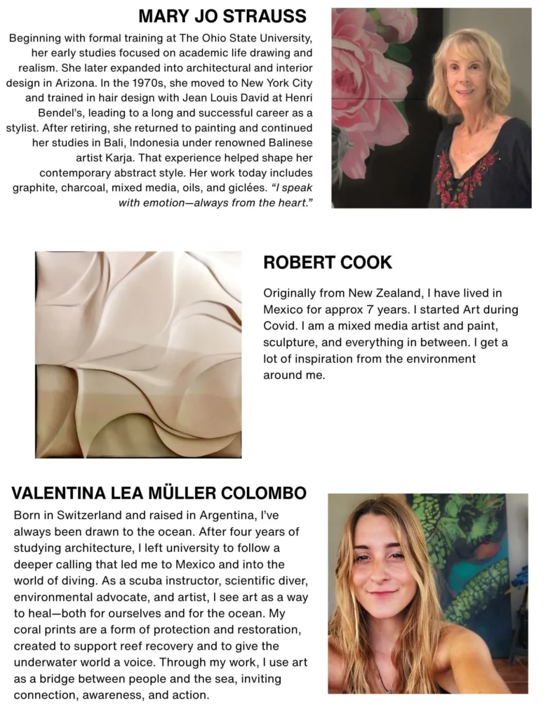 Paamul Art Show Participating Artists