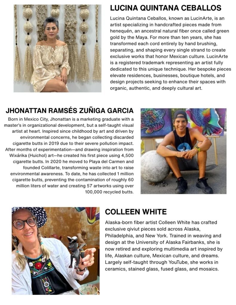 Paamul Art Show Participating Artists