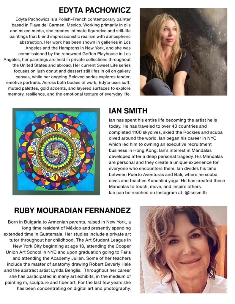 Paamul Art Show Participating Artists